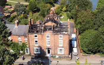 void property services fire damaged house